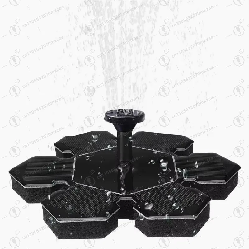 

Solar Petal Fountain Pump with Solar Panel Kit, Garden Decoration Landscape Pump