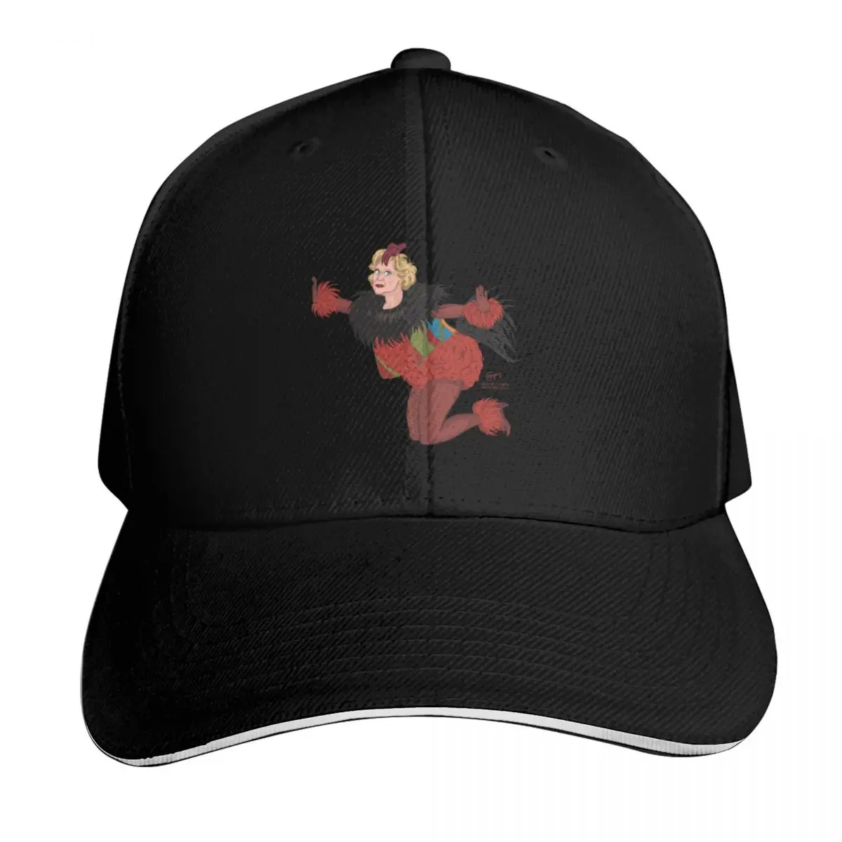 

Rose - Henny Penny Baseball Cap Golf Wear Bobble Hat Mountaineering Golf Women Men's