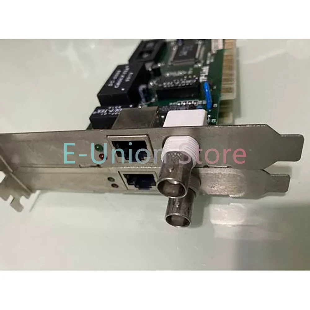PCI Network Card TE-2029P REV:C1 RTL8029AS Chip BNC Coaxial Interface