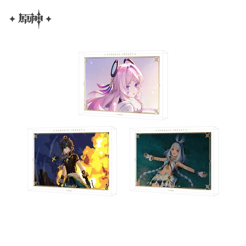 

Presale Sunsyea Genshin Impact Official Merch miHoYo Original PV Series Thick Acrylic Decorative Painting Kinich Mualani