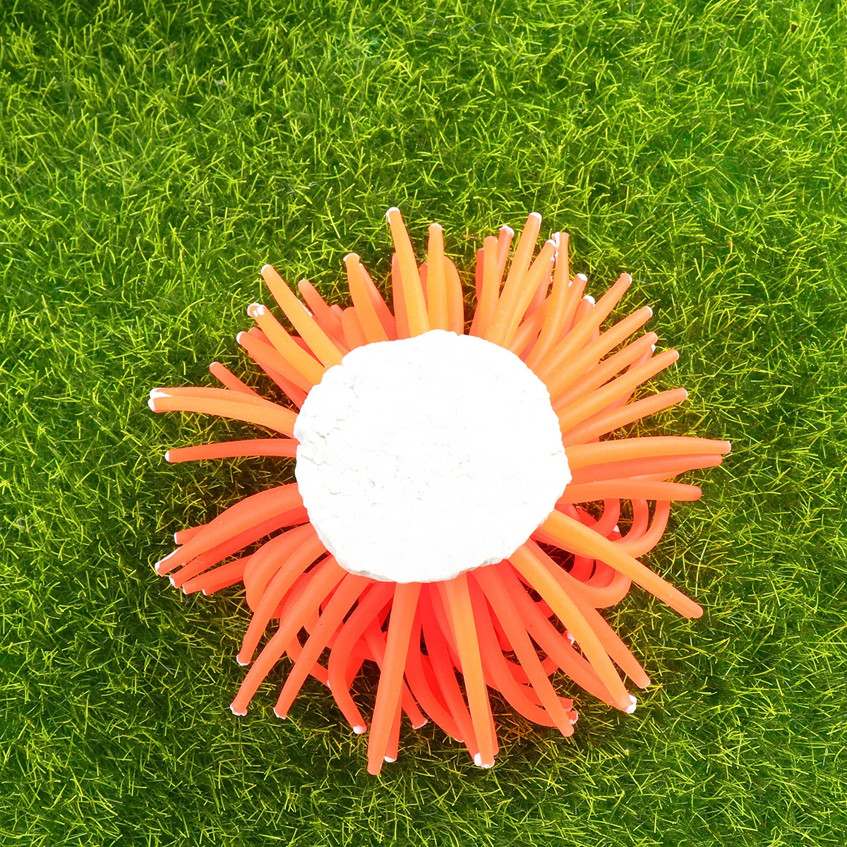 

Simulation Sea Urchins Orange Lifelike Aquarium Ornament Fish Tank Landscaping Decoration Coral Craft for Natural Reef