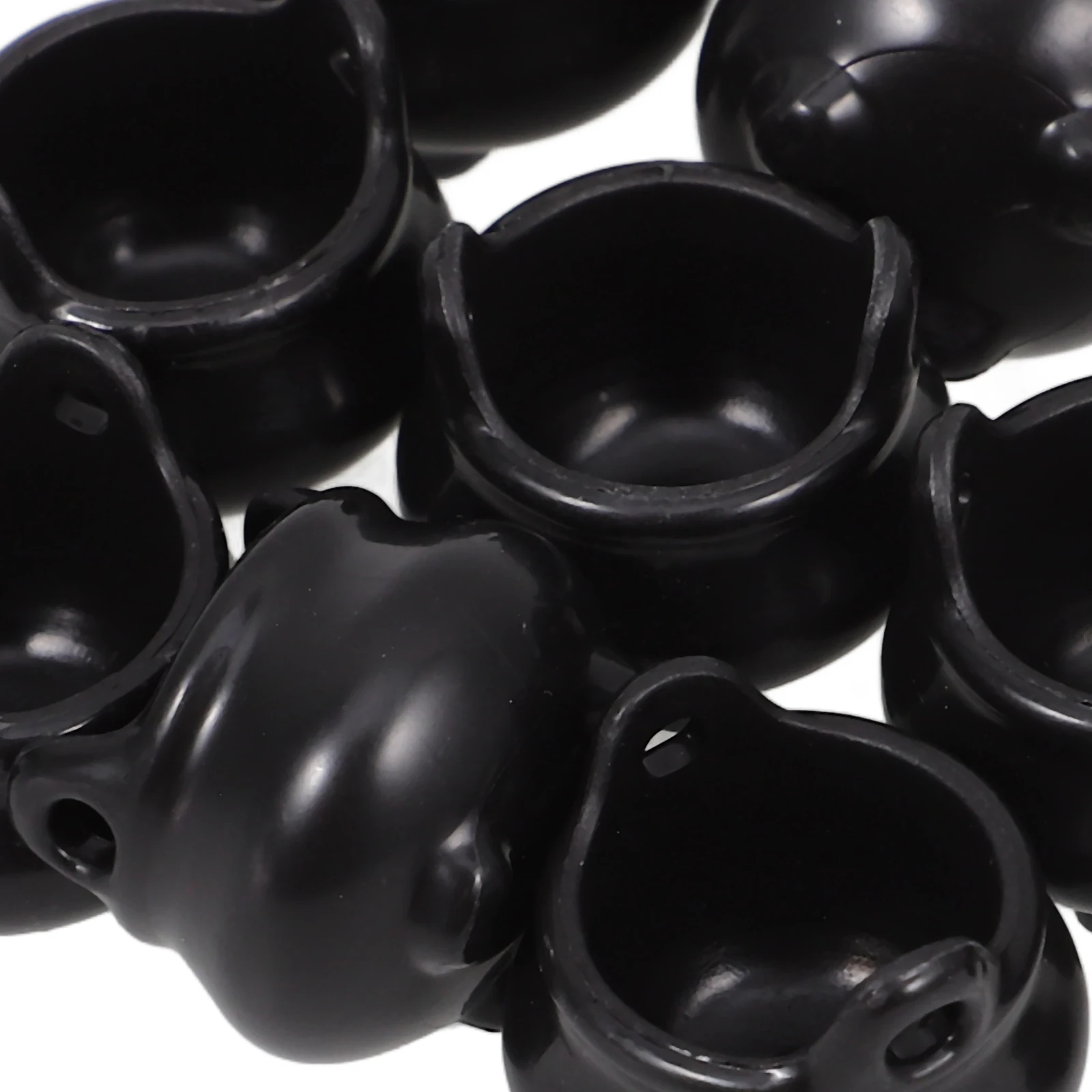 

12pcs Miniature Witch Cauldron Decor Halloween Treats Candy Box Abs Durable Mini House Ornaments Halloween Miniatures For Crafts