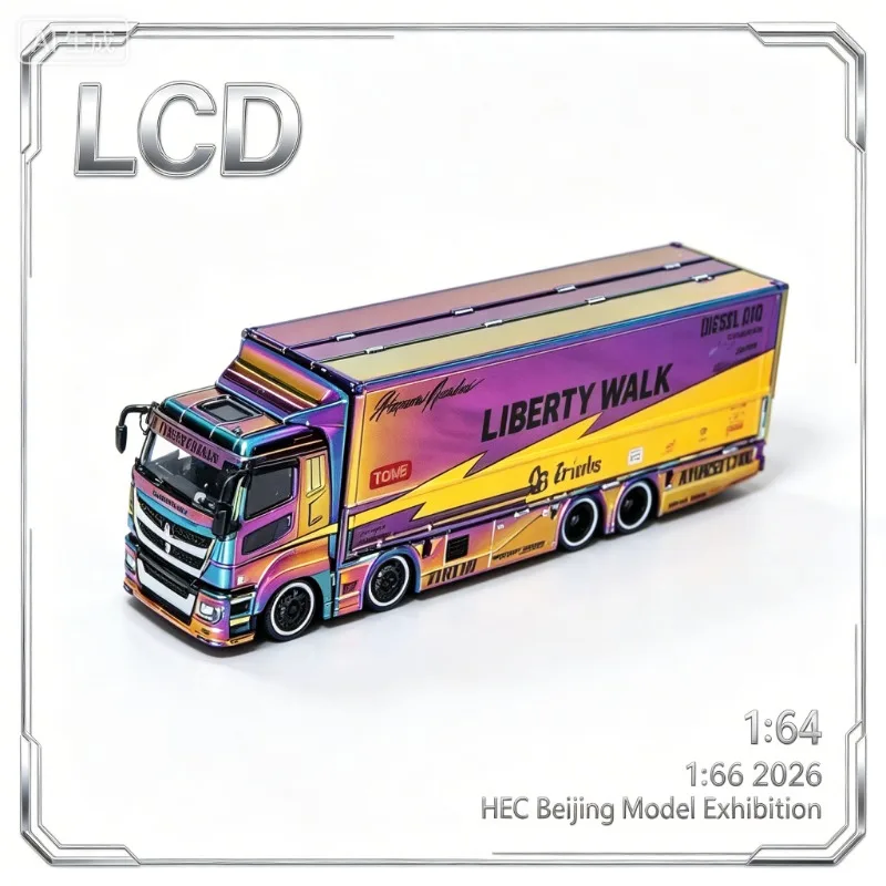 

Pre-sale LCD 1:64 Mitsubishi, 2026 HEC Beijing Auto Show Limited Edition, Cast Alloy Car Model, Boys' Gift.