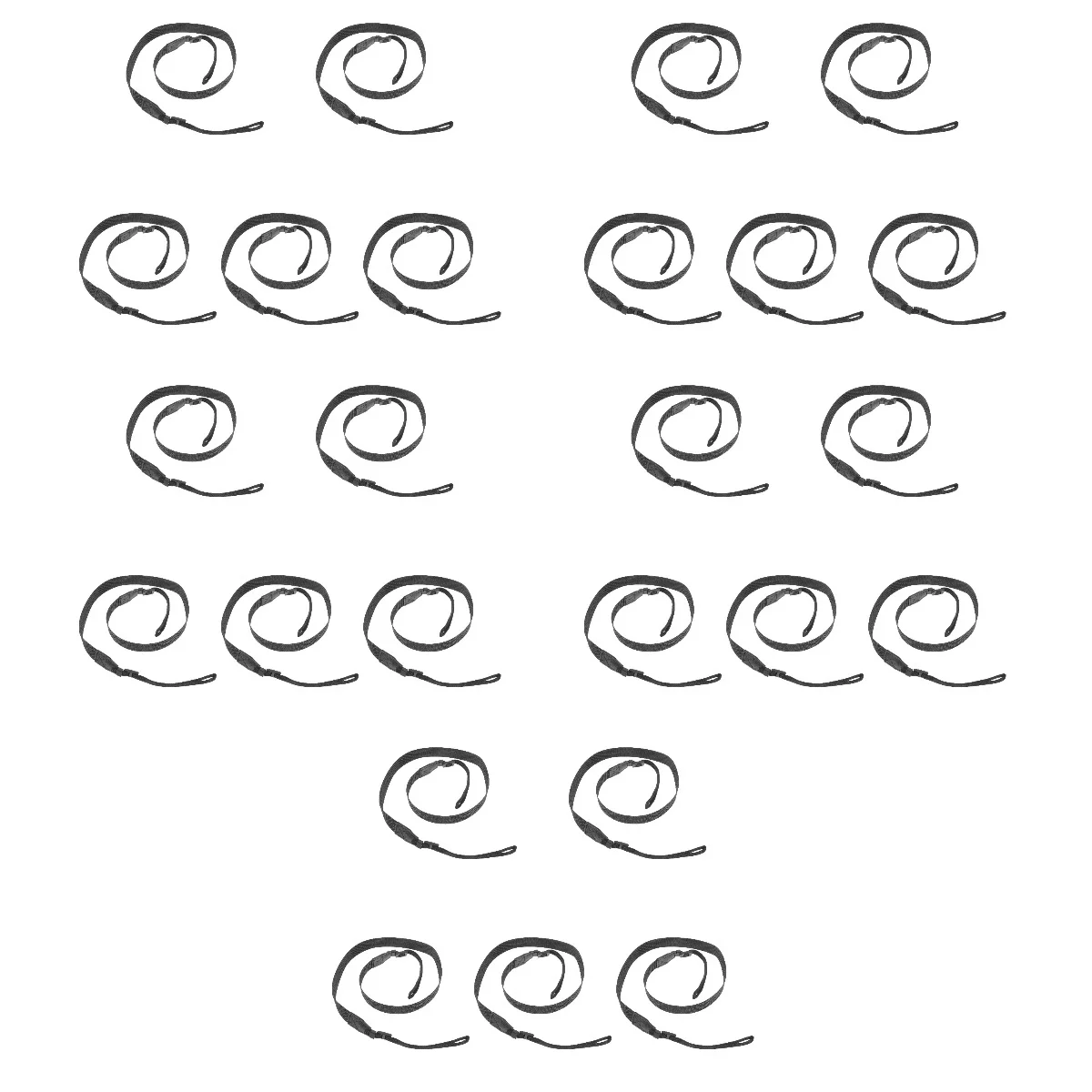 

5pcs Set of 5 Straps for Cameras Chest Belt Shoulder Neck Photo Sling Universal Adjustable Body