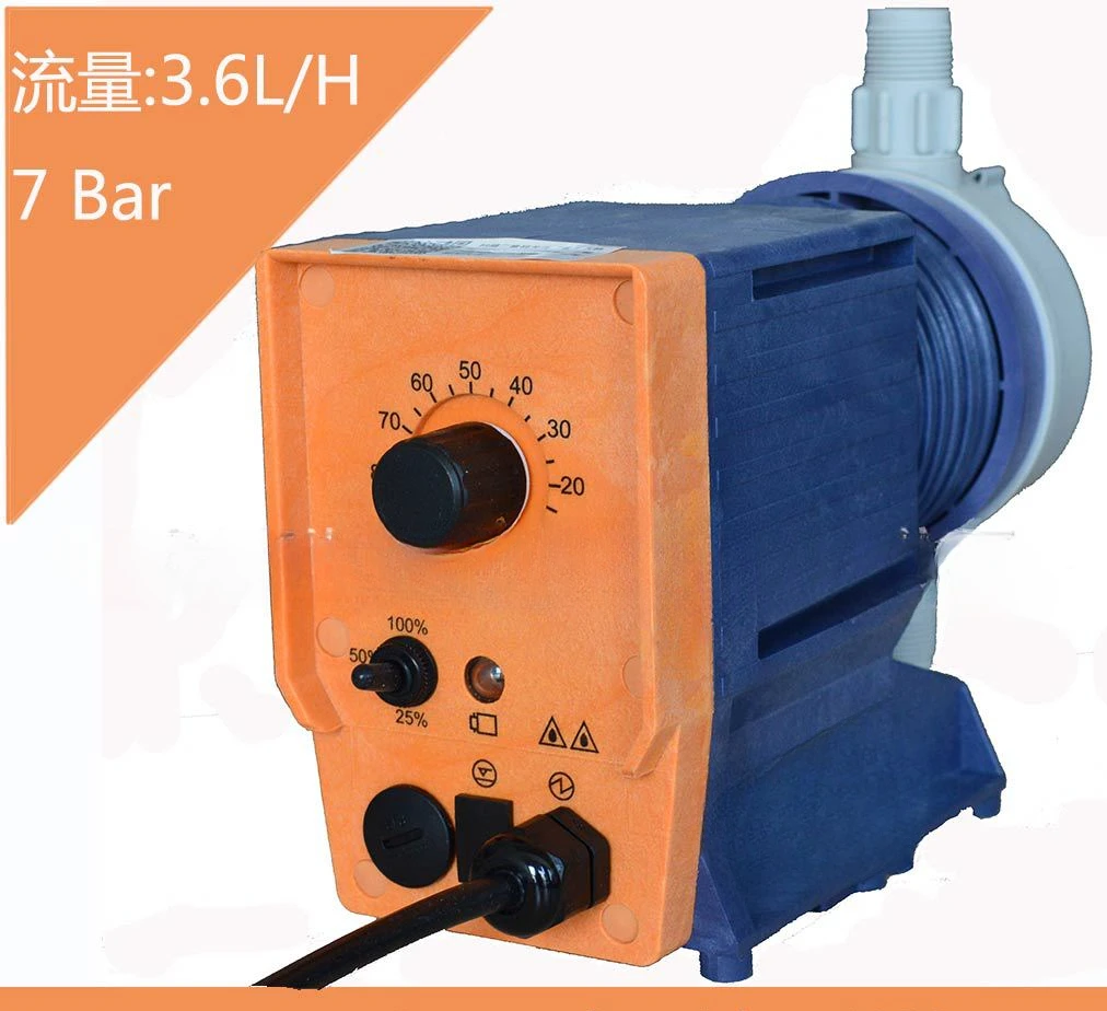 Scale inhibitor metering pump