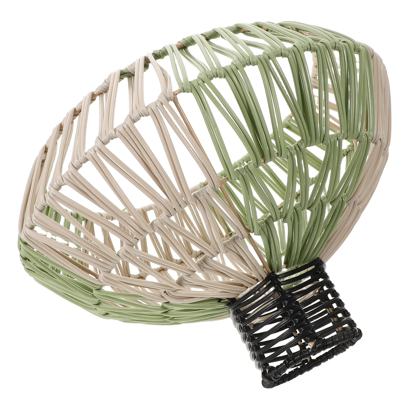 

Плетеный абажур в стиле бохо, ручной работы, для подвесного светильника, деревенский потолочный абажур для гостиной, спальни, плетеный светильник в стиле клетки