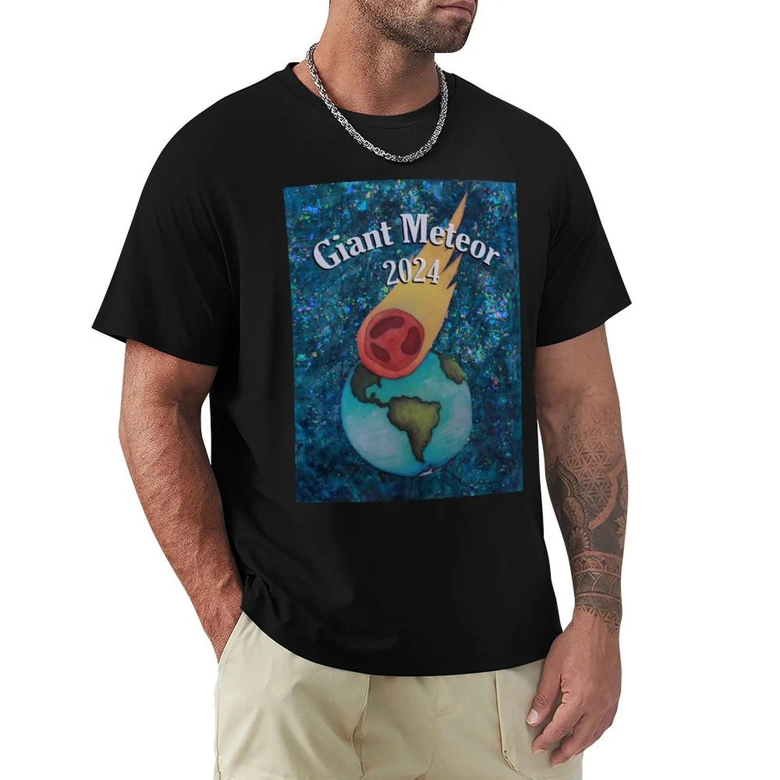 Giant Meteor 2024 T-Shirt Holiday Vacation Tee Shirt