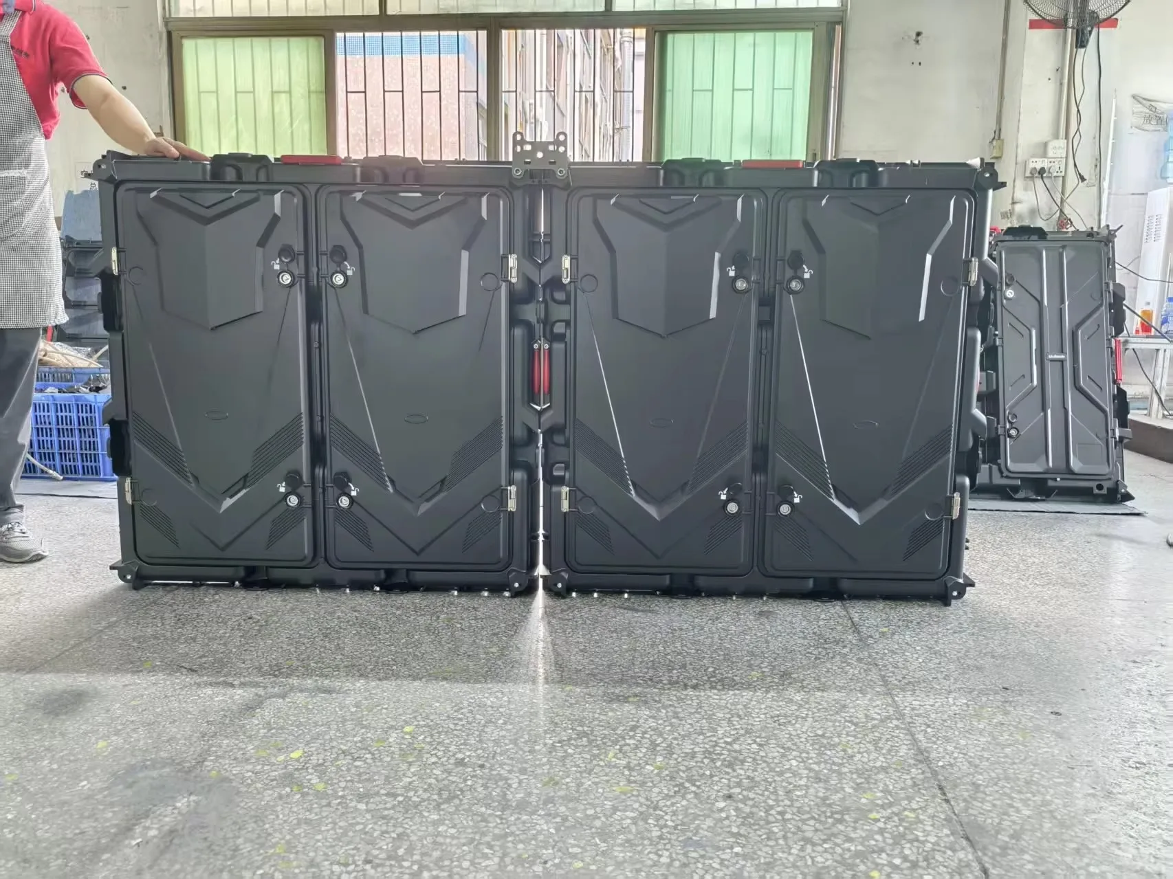 Custommade LED Display Panel – 500x1000mm Die-Cast Aluminum Cabinet, P3.91/P4.81 High Brightness 10000nits, IP65 Waterproof