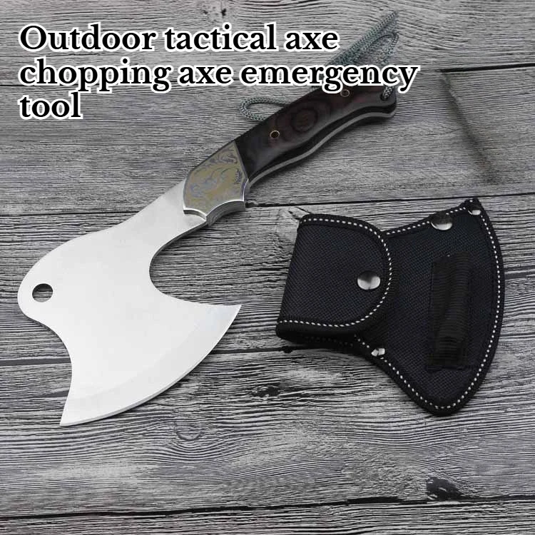 في الهواء الطلق الغابة الطوارئ التكتيكية الفأس تقطيع الحطب مريحة التخييم الدفاع عن النفس معدات البقاء على قيد الحياة معركة الفأس #1