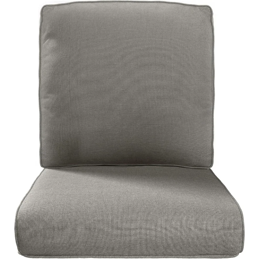 22x25 22x24 وسائد بديلة خارجية 1 مجموعة عالية الظهر مقعد عميق وسادة أثاث الفناء لتناول الطعام الروطان قطب هزاز