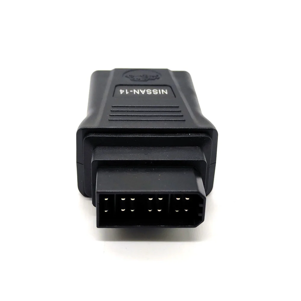 For Nissan Consult 14 Pin USB Interface OBDII Diagnostic Scanner OBD2 Cars Repair Tool 14Pin USB Cable Connector