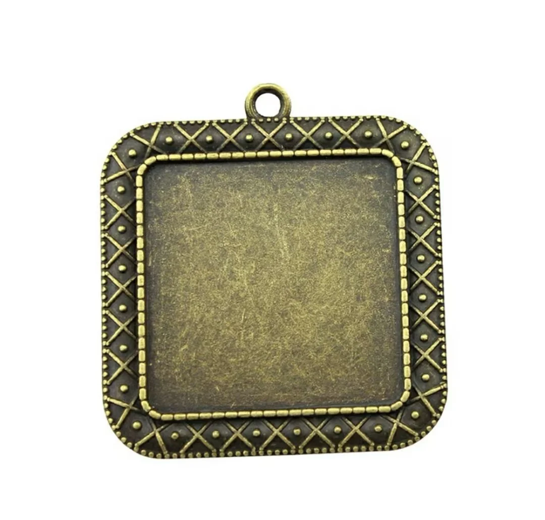 

3pcs internal diameter 30mm Zinc alloy metal antiqued bronze plated cabochon setting T0417 for jewelry making
