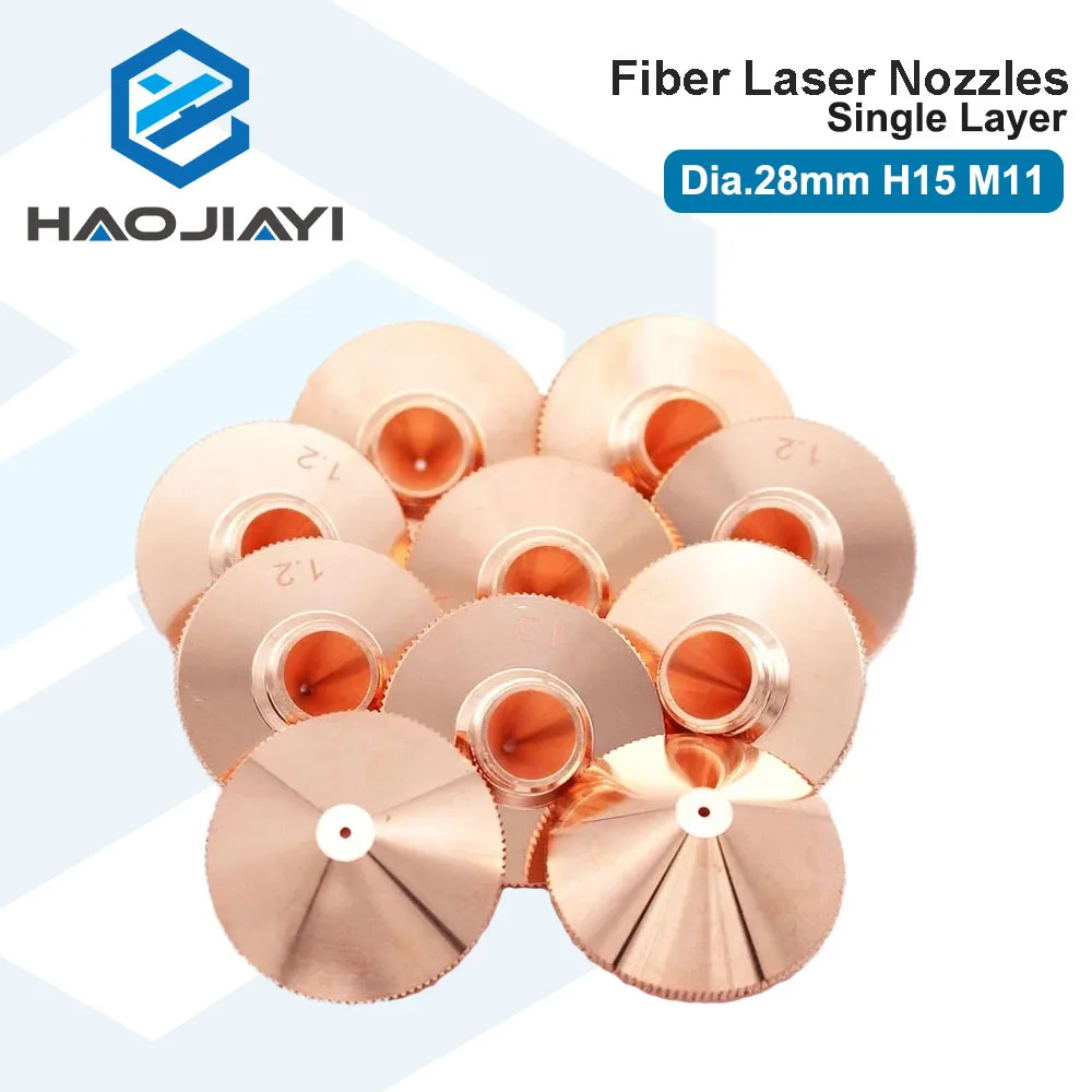 

Лазерные сопла диаметром 28 мм H15 M11, однослойный калибр 0,8-4,0 мм P0591-571-0001 для оптовой продажи с фабрики Precitec WSX Han