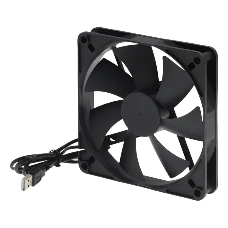 

31BA 7BLADE 14025 Охлаждающий вентилятор 14CM DC5V Тихий вращающийся шарикоподшипник