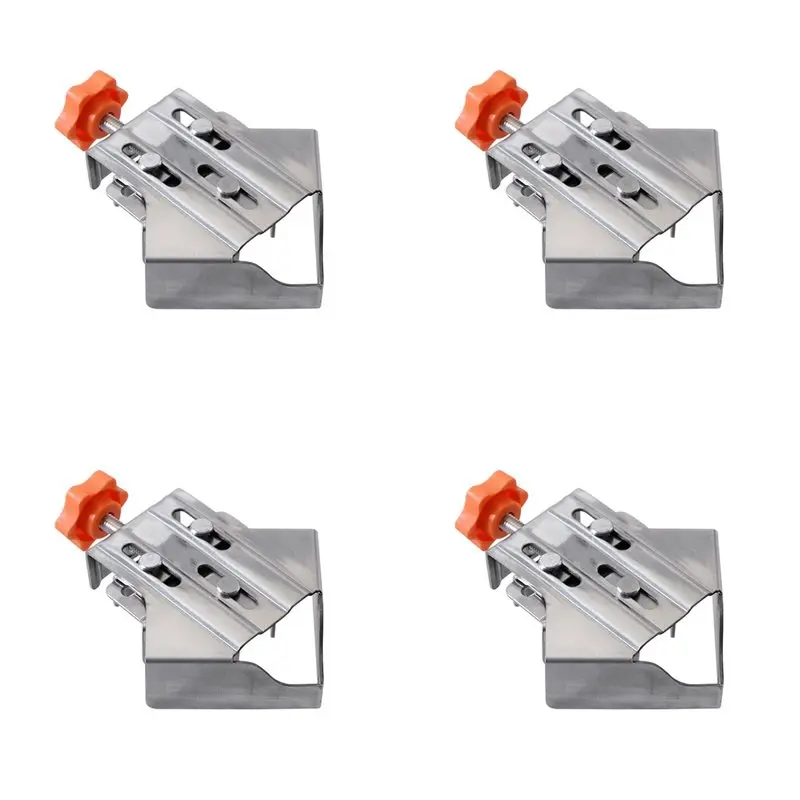 

【WHILE SUPPLIES LAST】4X Close Type Right Angle Clamp Woodworking Right Angle Splicing Quick Clamp Locator Engineering Woodworkin