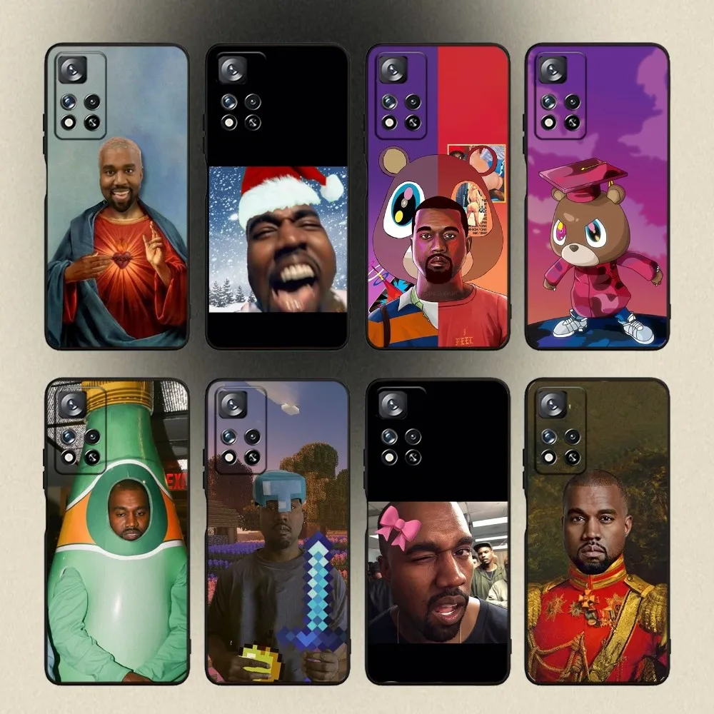 Funny K-Kanye West Yee Phone Case For Samsung Galaxy A20,A21s,A22,A31,A32,A52,A53,A72,73,A80,A91 Soft Black Cover