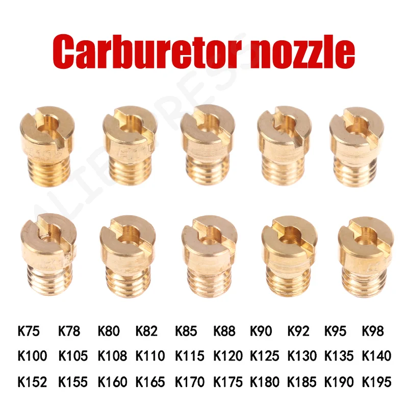 

Scooter Repair Essentials - 10Pcs Fuel Injector for PE CVK PWK VD VE PD Carburetor