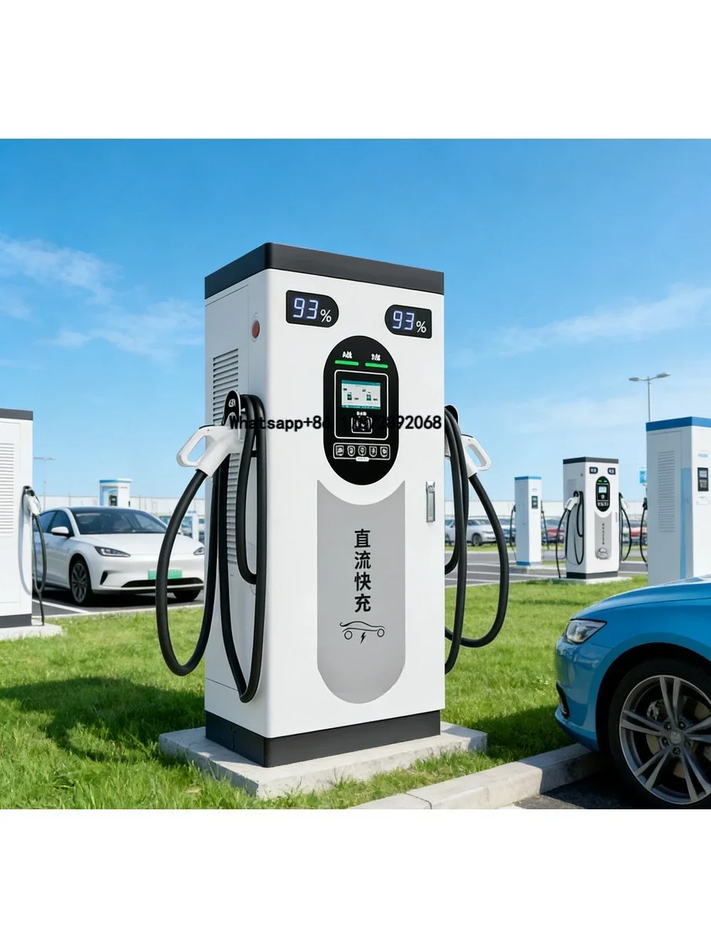 Charging Pile 40-120kW CCS1/CCS2 Mobile Electric Vehicle Charger Station