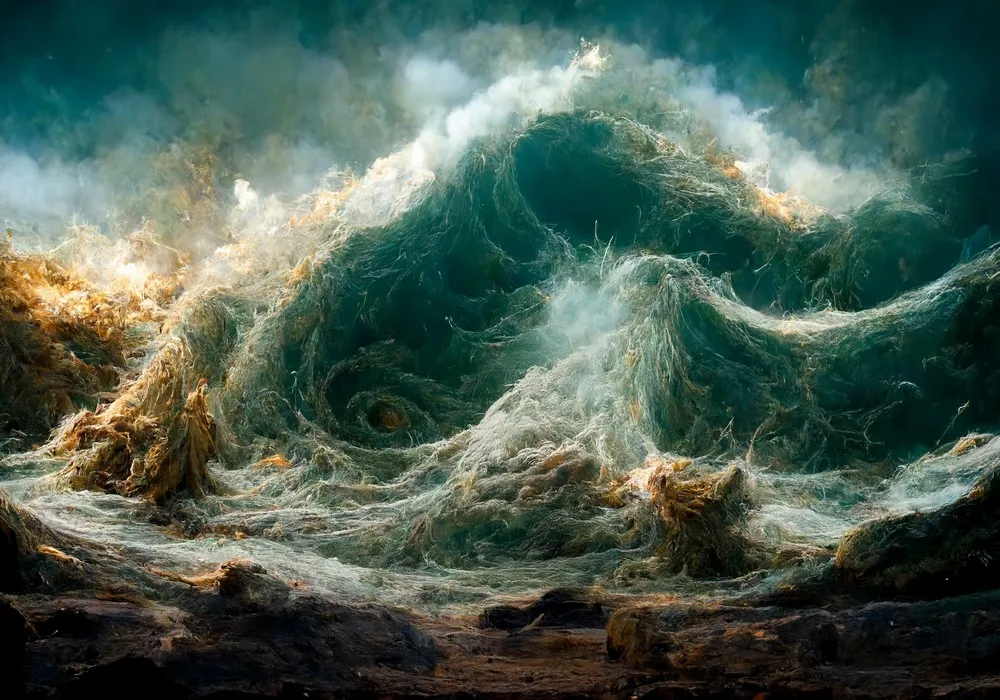

Moses Egypt Parting Red Sea Ocean Waves Israel Jewish Biblical Exodus backdrops party supplies Photography Backgrounds