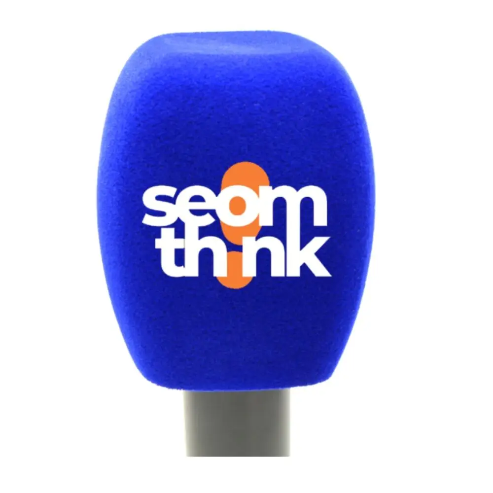 Personalised Logo for Flocked Mic Foam Windscreen Square Windshields fit for Sennheiser Handheld Handheld Dynamic Microphones