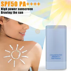 Moisturizing Sunscreen Cream Stick Body Protector Facial Sunscreen UV Concealer Skin Care Body Sunscreen Natural Concealer Gift