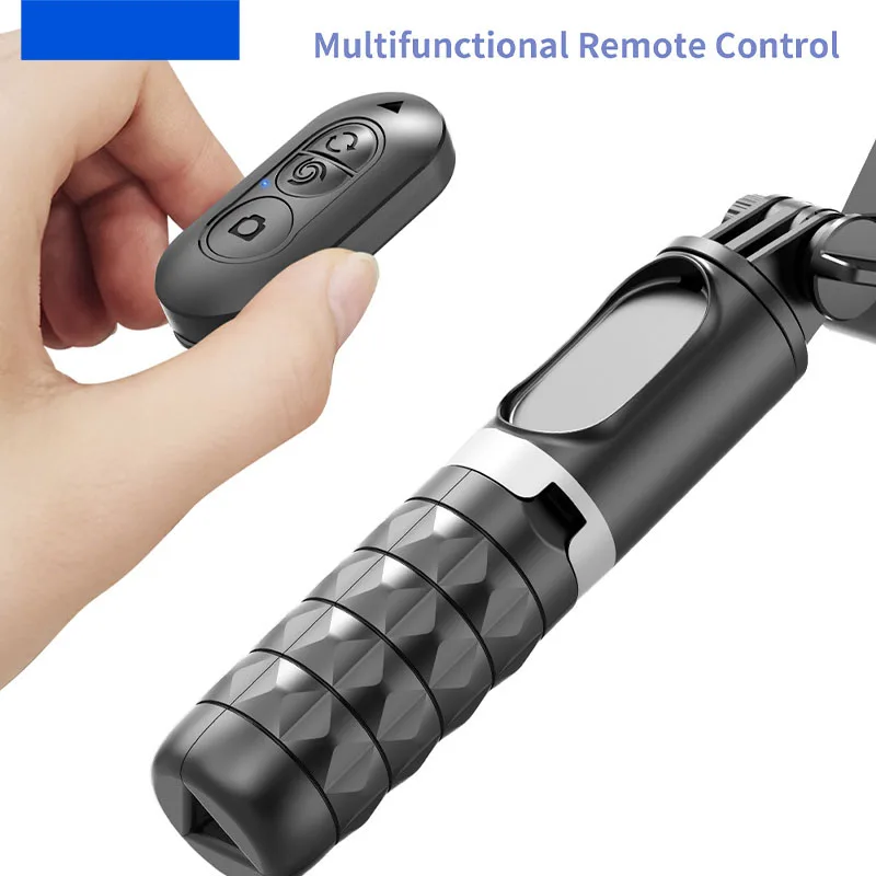 Auto Face Tracking 360 Rotation Gimbal Wireless Bluetooth Stabilizer Flexible Selfie Stick Tripod With LED Fill Light Q18