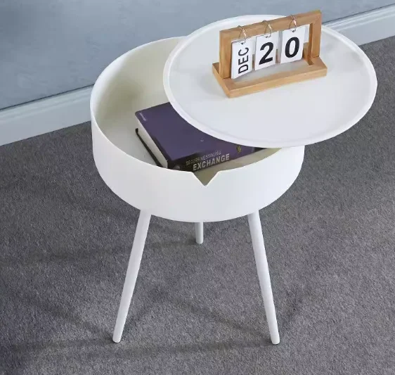 &c Creative 40cm Wide Bedside Table Alternative Fashion Small Coffee Table Cute Plastic Thickening for Room Living Room