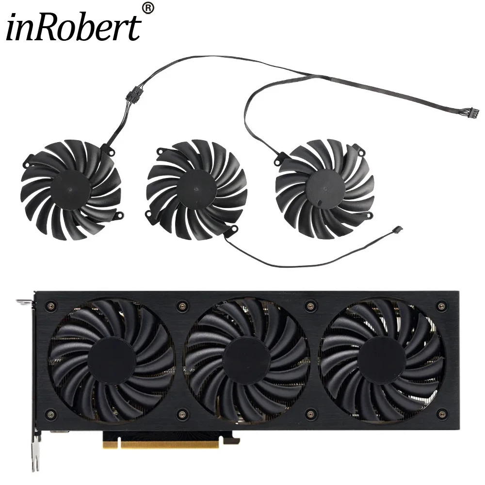 

85MM CF-12915S RTX3080 RTX3080Ti RTX3070Ti Video Card Fan For INNO3D GeForce RTX 3080 3080 Ti 3070 Ti Graphics Card Cooling Fan