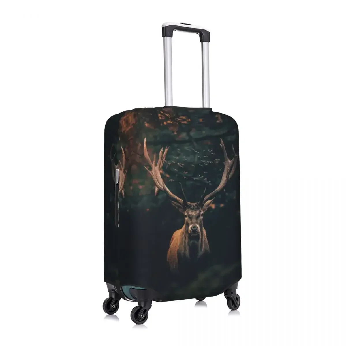 Custom Dark Deer Luggage Cover Fashion Suitcase Protector Covers Suit For 18-32 inch