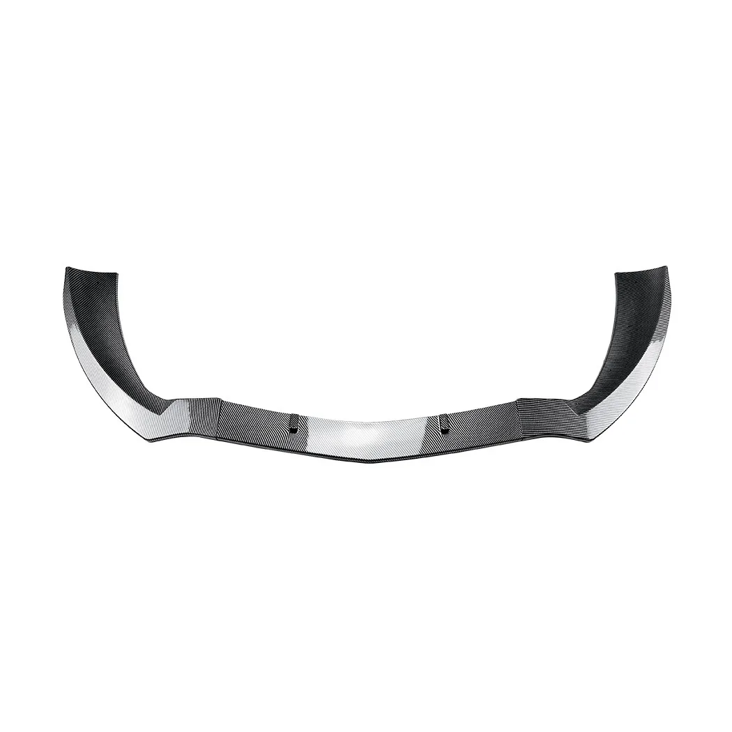 Gloss Black Front Bumper Lip Diffuser Spoiler For Mercedes-Benz CLA-Class C117 2013-2015 Standard Edition