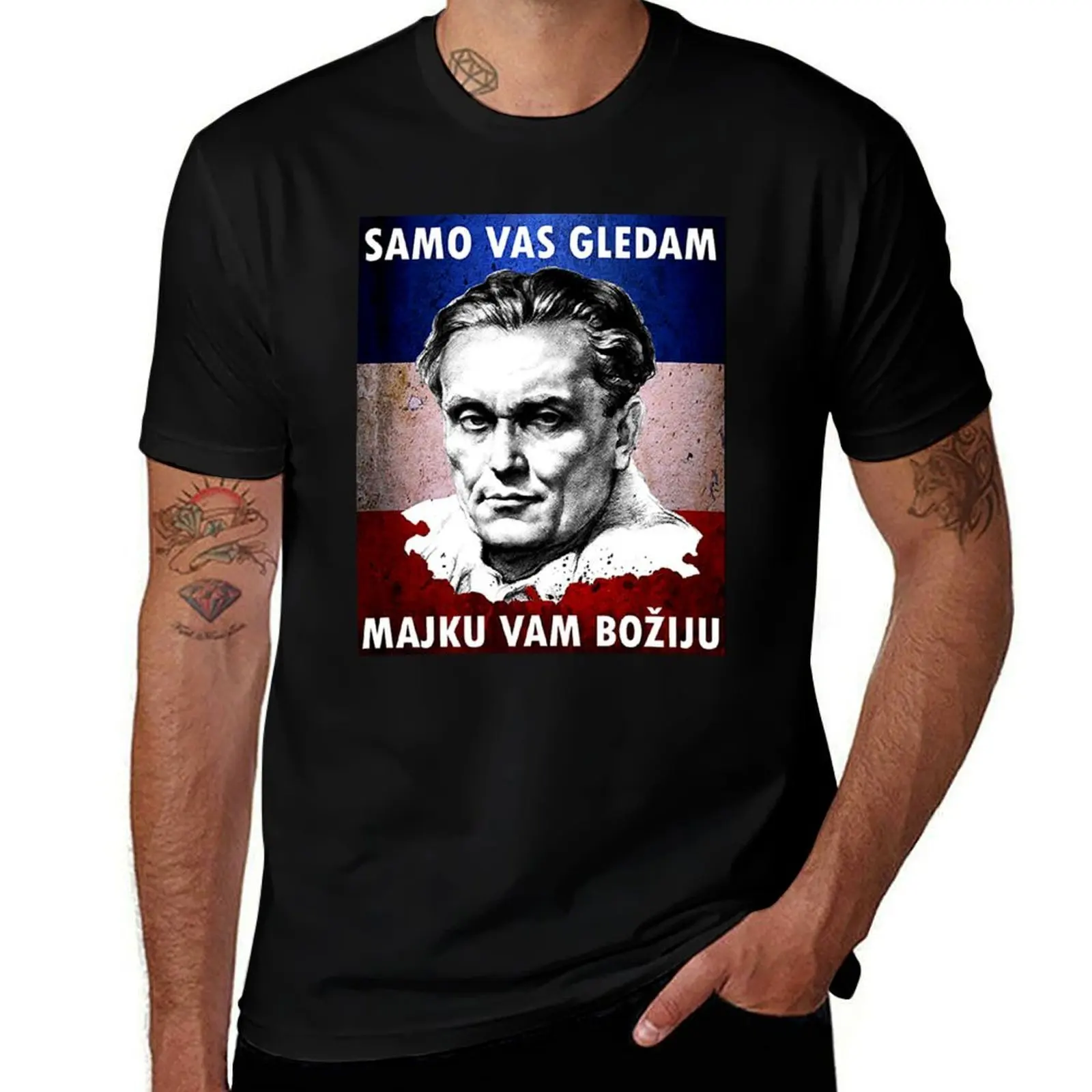 

Josip Broz Tito T-Shirt t shirt man cotton man tshirt T-Shirt