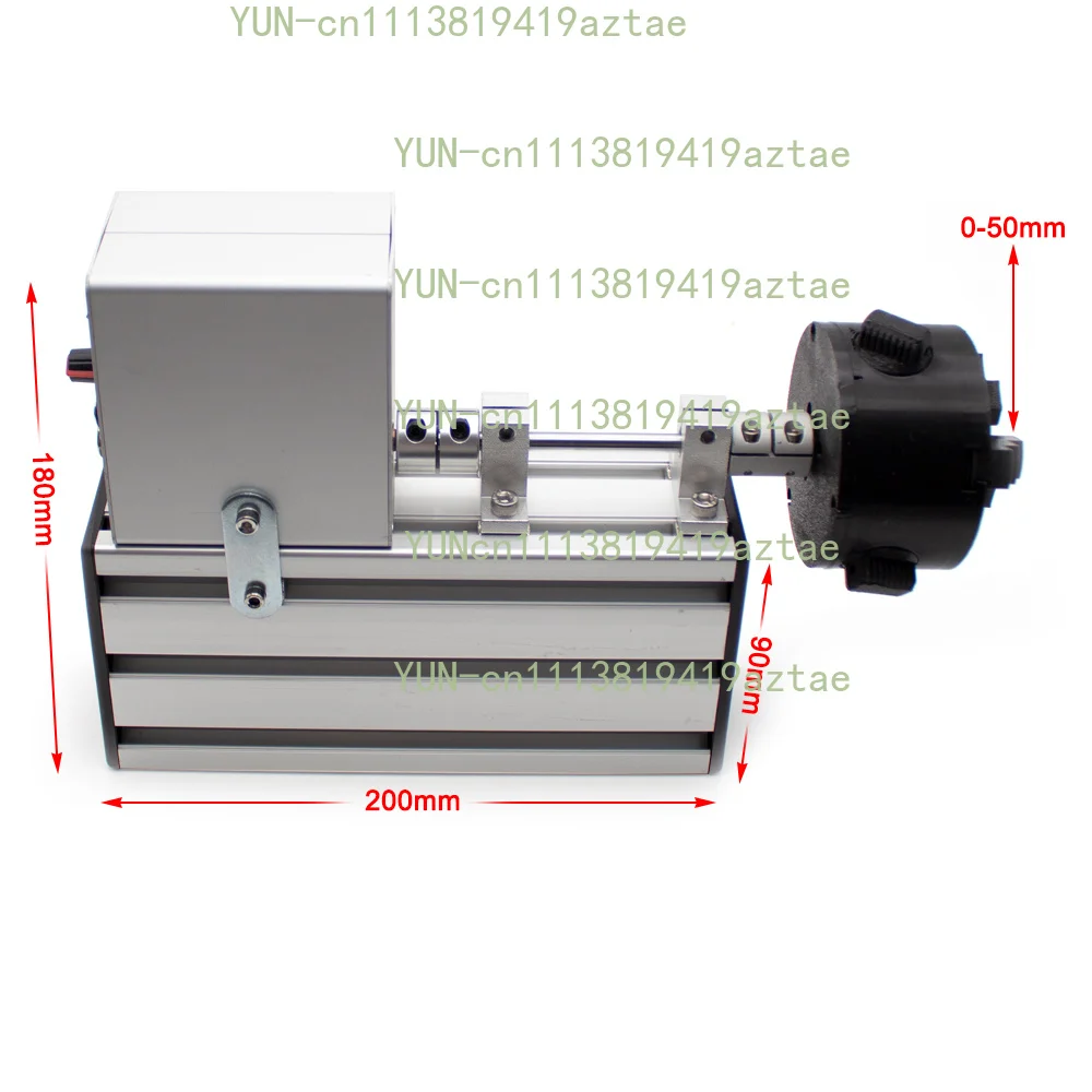 Portable Fishing Rod Winding Machine Epoxy Resin Rotating Gluing Tool Fishing Rod Building Elctric-Drive Machine + Foot Switch