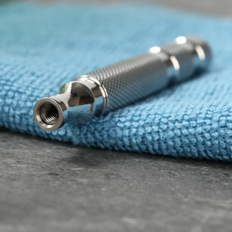 YAQI Polished 303 Stainless Steel Men Safety Razor Handle