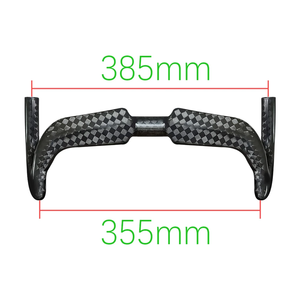 BALUGOE Carbon Cycling Track Handle Aerodynamics Bicycle Handlebar