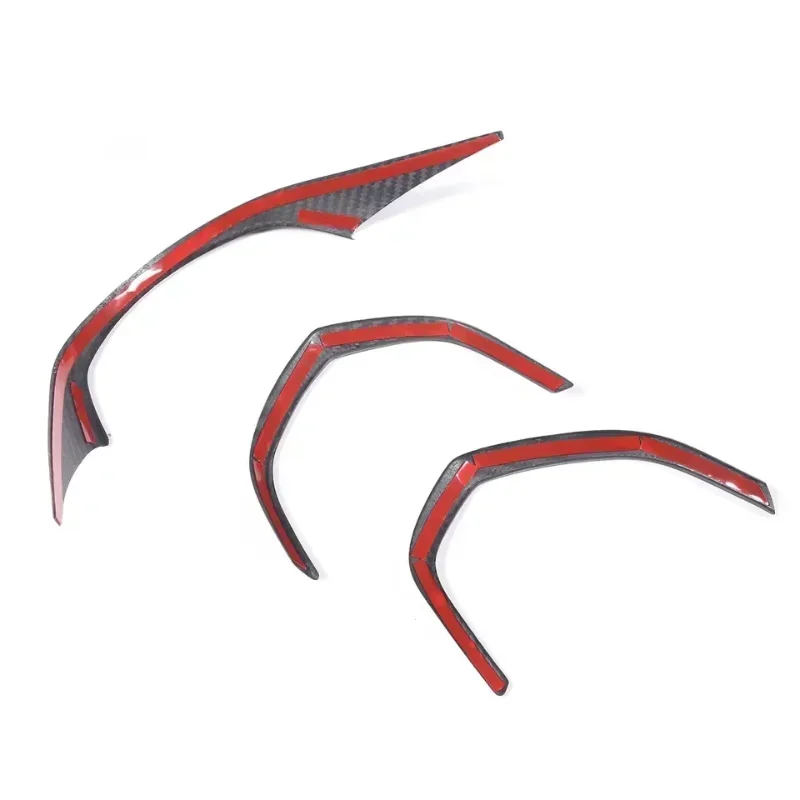 For Chevrolet Corvette C7 Dry Real Dry Carbon Fiber Dashboard Tachometer frame Trim Cover modification interior decoration14-19
