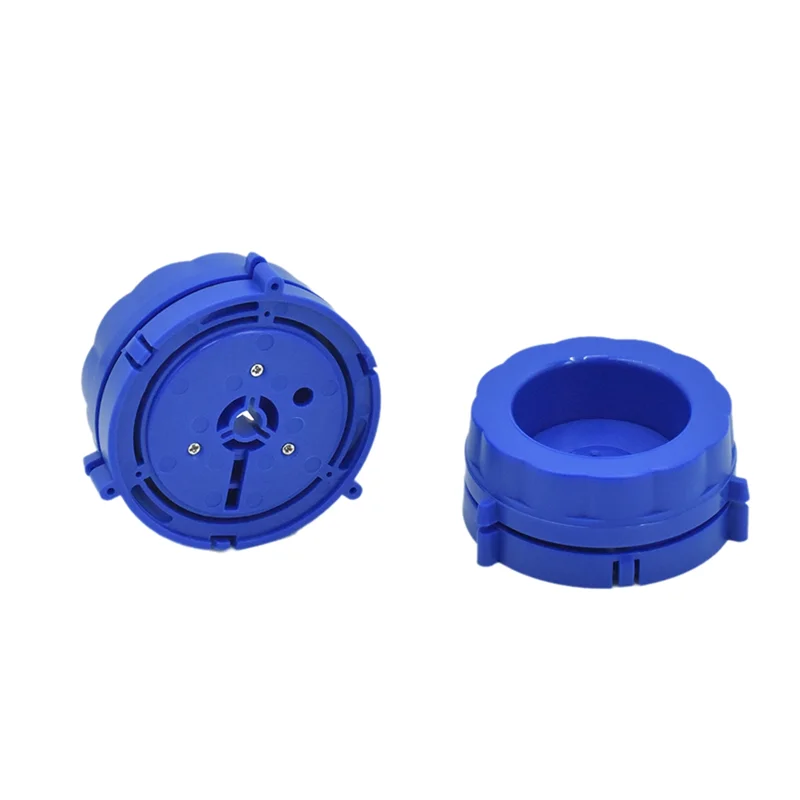 FFYY-Para adaptador de disco NAB Tascam, 1 par de kits de abridor con base de plástico para grabadora de cinta de rollo a rollo, azul