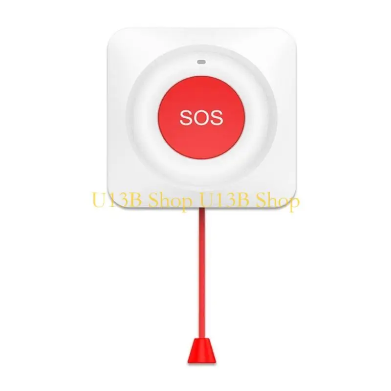 U13B 무선 비상 경보 버튼, 어린이 근로자를위한 빠른 응답 SOS 장치