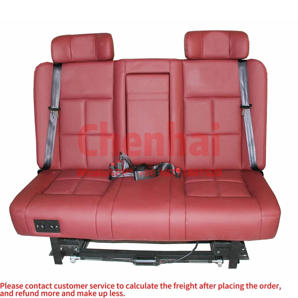 CustomizedJYJX019 Leather Electric Sofa Car Seat Bed for  Van MPV Motorhome