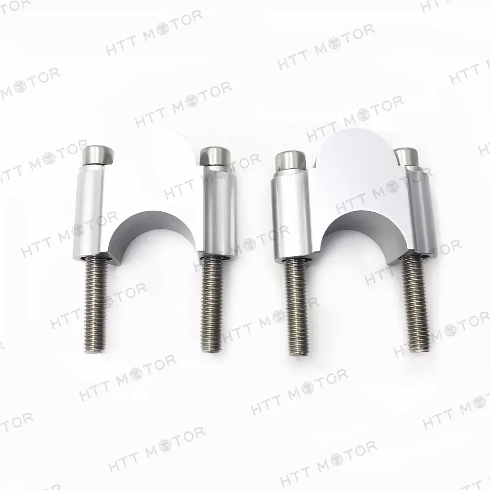 

Motorcycle Tusk Handlebar Riser Kit 1 1/8" Bars 30mm Motorcycle ATV Dirt Bike NEW Silver