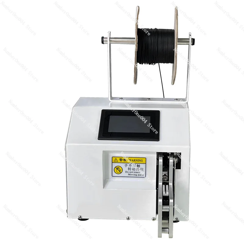

BORX Semi-automatic Wire Tying Machine 5-35mm Cable Binding Machine with Free Stretch Film Dispenser Touch Screen 220V