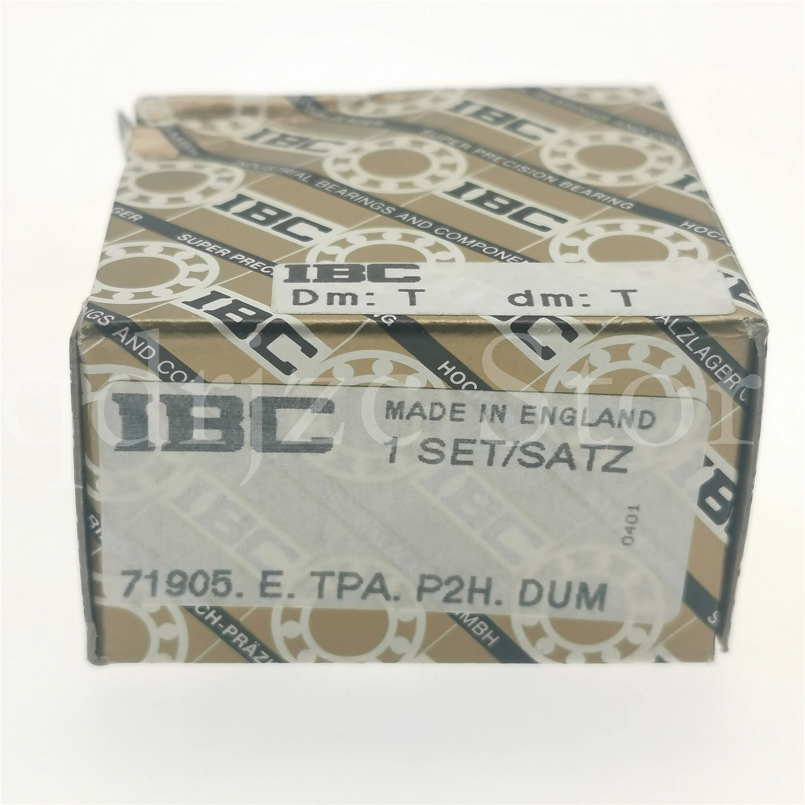 IBC Precision Angular Contact ball bearing 71905.E.TPA.P2H.DUM = 71905ACD/P4ADGB B71905-E-T-P4S-DUM 7905A5TYNDUMP4