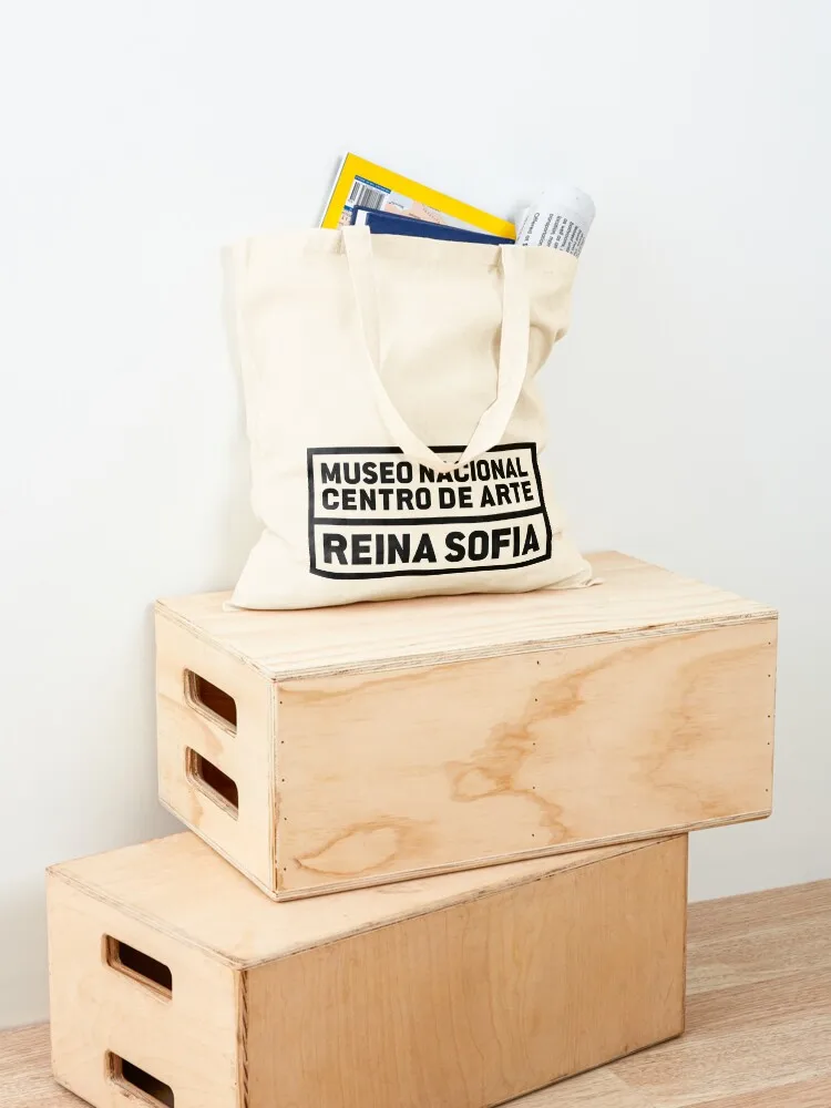 El机 1/4 Centro de Arte Reina Sofia Tote Bag supermarket składana torba kobieta 2025 płócienna torba z grubej bawełny