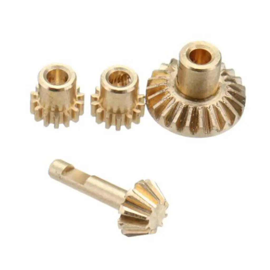 

Heavy Duty RC Car Metal Chassis Gear Bridge Axle Assembly for WPL B16 B36 Q63 Q64 Truck