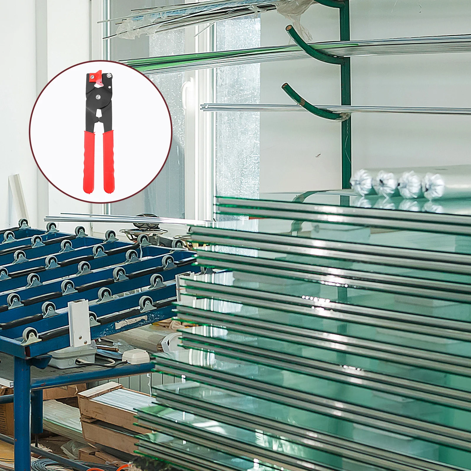 

2pcs Tile Cutter Steel For Home Decoration Diy Glass Tile Cutter Tool Manual Manual Pliers Pliers Clipper Trimmers