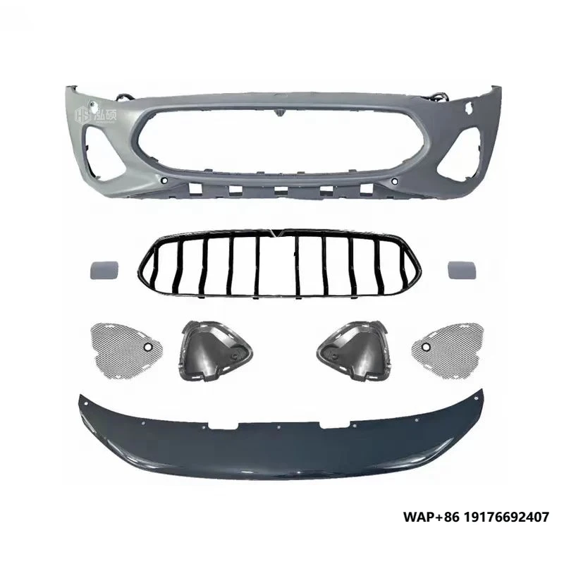 

Body Kit PP Material Front Bumper Assembly forMaserati GranTurismo GTS Modifiede to New Style Fog Lamp Frame Car Accessories