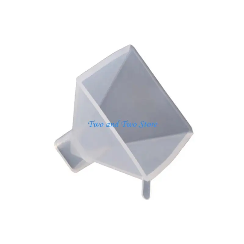 HX6F Silicone Pyramid Molds,Jewelry Casting Mold Desktop Ornaments Mold Mold