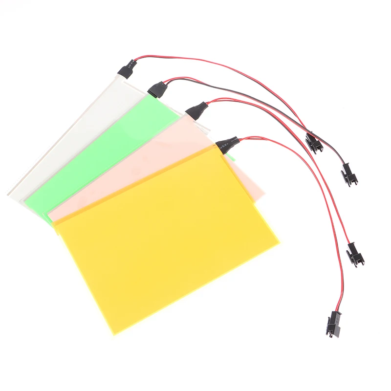 Panel Backlight Led Glowing 15*13.5cm Panel Backlight LED Electroluminescent El Backlight With DC12V Inverter