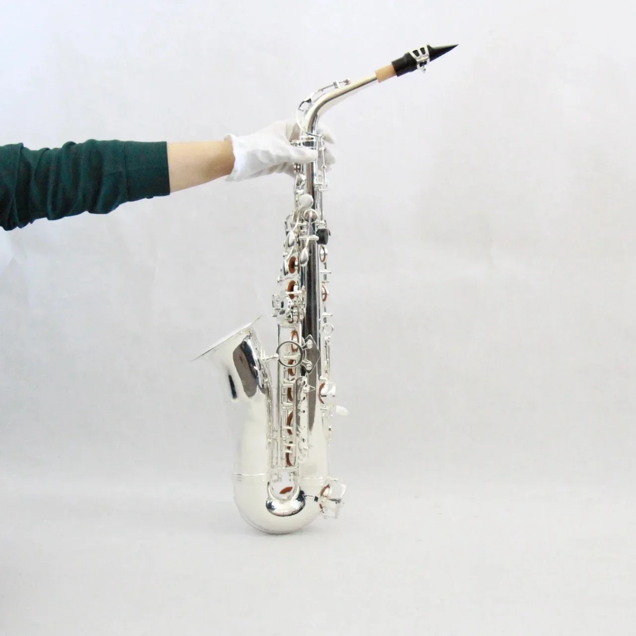 

Cheap Price Silver Plated Chinese Manufacturer Alto Saxophone EB Flat Brass Instrument Alto Saxophone