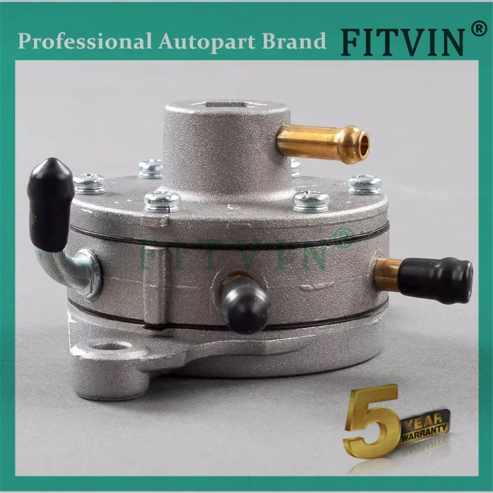 New Round Mikuni Dual Vacuum Operated Fuel Pump 0670-311 519-CFP2237A 14-22300 for Snowmobile ATV Carts ARCTIC CAT ZR 440 580