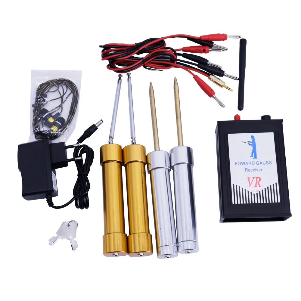 VR12000 نطاق كاشف المعادن جوهرة الذهب بالموجات فوق الصوتية تحت الأرض 100-3000 متر عمق 5-250 متر